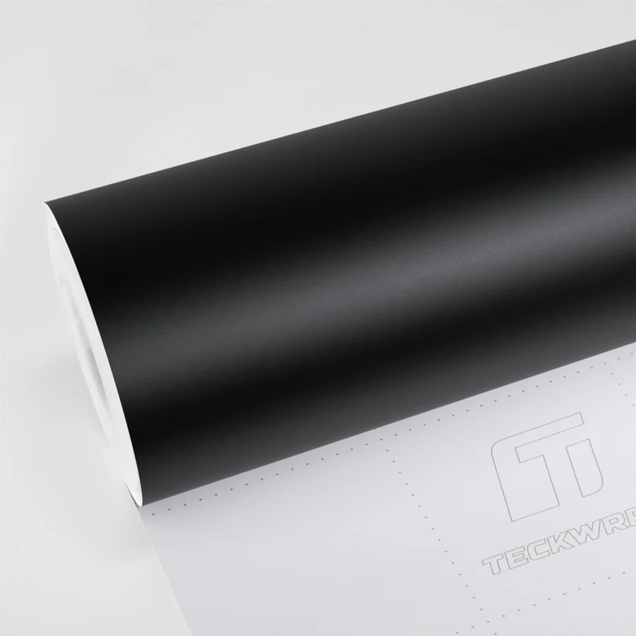 TeckWrap Velour Black Matte Color PPF | Car Paint Protection Film (CPX301M)